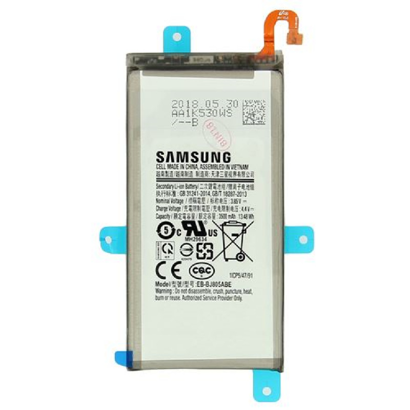 Batterie EB-BJ805ABE Samsung Galaxy A6 Plus 2018 (A605) (Service Pack)