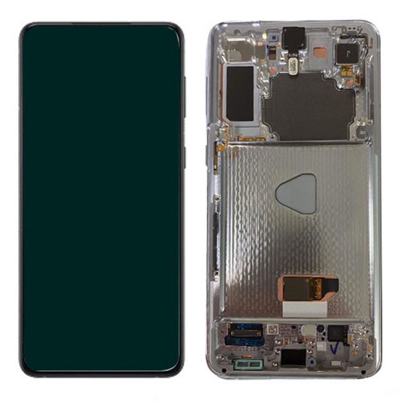 Samsung Ecran Samsung Galaxy S21 Plus (G996) Blanc + Châssis (Service Pack) Samsung Ecran Samsung Galaxy S21 Plus (G996) Blanc + Châssis (Service Pack)