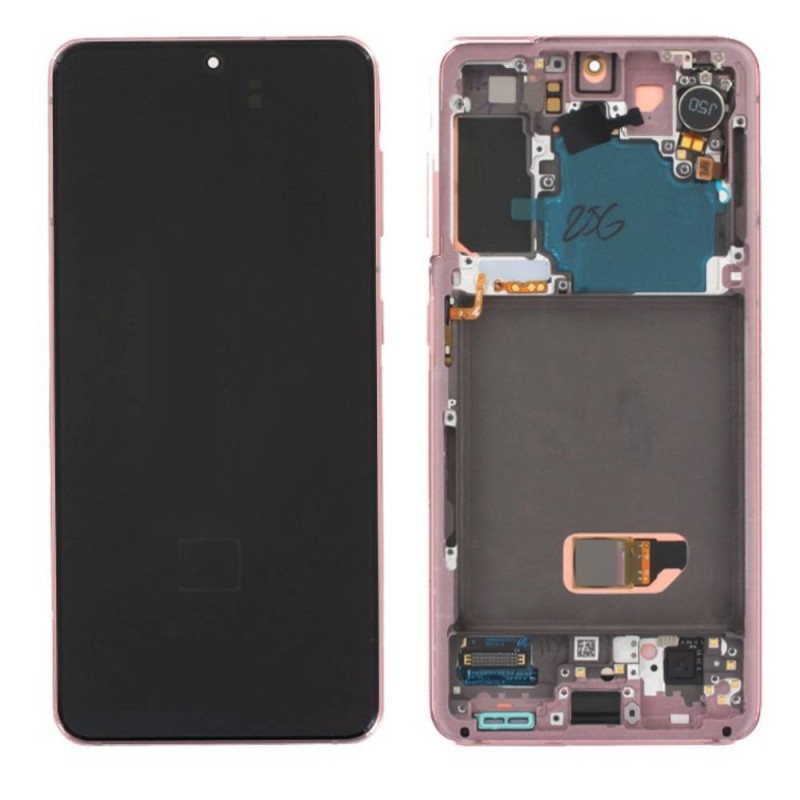 Samsung Ecran Samsung Galaxy S21 5G (G991) Phantom Pink + Châssis (Service Pack) Samsung Ecran Samsung Galaxy S21 5G (G991) Phantom Pink + Châssis (Service Pack)