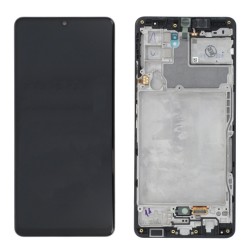 Ecran Samsung Galaxy A42 5G (A426B) / M42 5G (M426) Noir + Châssis (Service Pack)