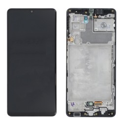 Samsung Ecran Samsung Galaxy A42 5G (A426B) / M42 5G (M426) Noir + Châssis (Service Pack)