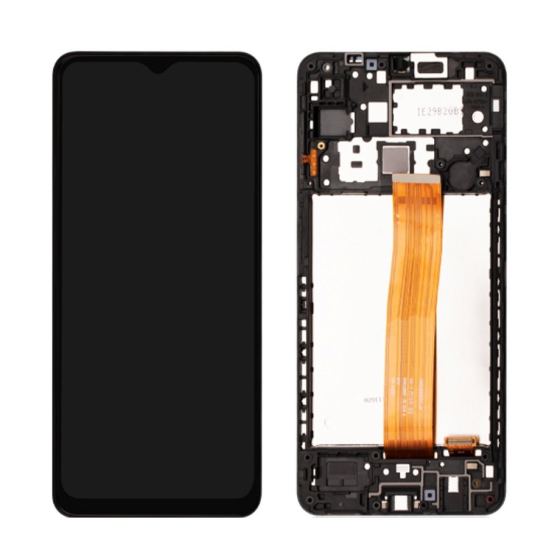 Samsung Ecran Samsung Galaxy A12 (A127) Noir + Chassis (Service Pack) Samsung Ecran Samsung Galaxy A12 (A127) Noir + Chassis (Service Pack)