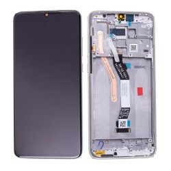 Ecran Xiaomi Redmi Note 8 Pro Blanc + Châssis (Service pack)