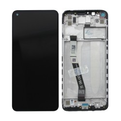 Ecran Xiaomi Redmi Note 9 Noir + Châssis (Service pack)