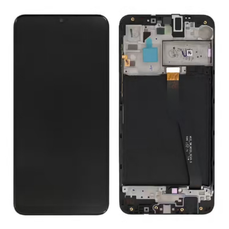 Samsung Ecran Samsung Galaxy A10 (A105) Noir + Châssis (Service Pack) Non EU Samsung Ecran Samsung Galaxy A10 (A105) Noir + Châssis (Service Pack) Non EU