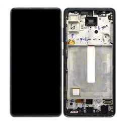 Samsung Ecran Samsung Galaxy A52 4G/5G (A525/A526) Bleu + Châssis (Service Pack)