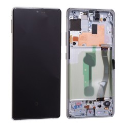 Samsung Ecran Samsung Galaxy S10 Lite (G770) Prism Blanc/Argent (Service Pack)