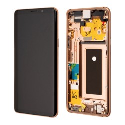 Samsung Ecran Samsung Galaxy S9 (G960) Or + Châssis (Service Pack)
