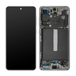 Samsung Ecran Samsung Galaxy S21 FE (G990) Blanc (Service Pack)