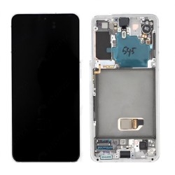 Samsung Ecran Samsung Galaxy S21 5G (G991) Phantom Blanc (Service Pack)