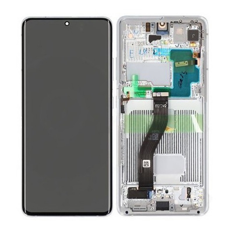 Samsung Ecran Samsung Galaxy S21 Ultra 5G (G998) Phantom Argent (Service Pack) Samsung Ecran Samsung Galaxy S21 Ultra 5G (G998) Phantom Argent (Service Pack)