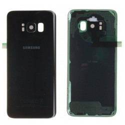 Samsung Vitre arrière Samsung Galaxy S8 Plus (G955F) Noir (Service Pack)
