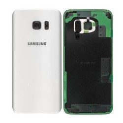 Vitre arrière Samsung Galaxy S7 Edge (G935F) Blanc (Service Pack)