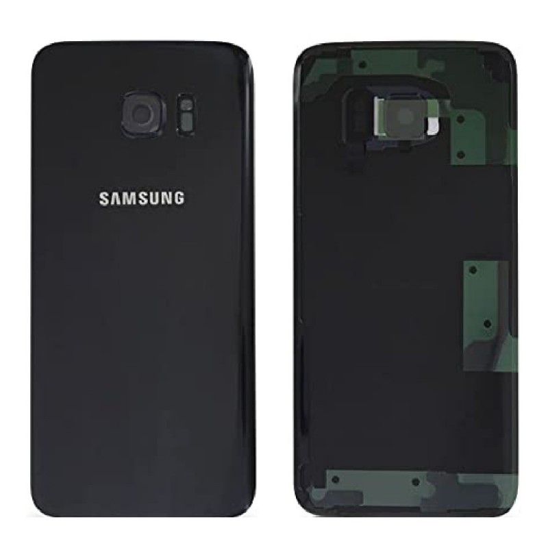 Vitre arrière Samsung Galaxy S7 Edge (G935F) Noir (Service Pack)