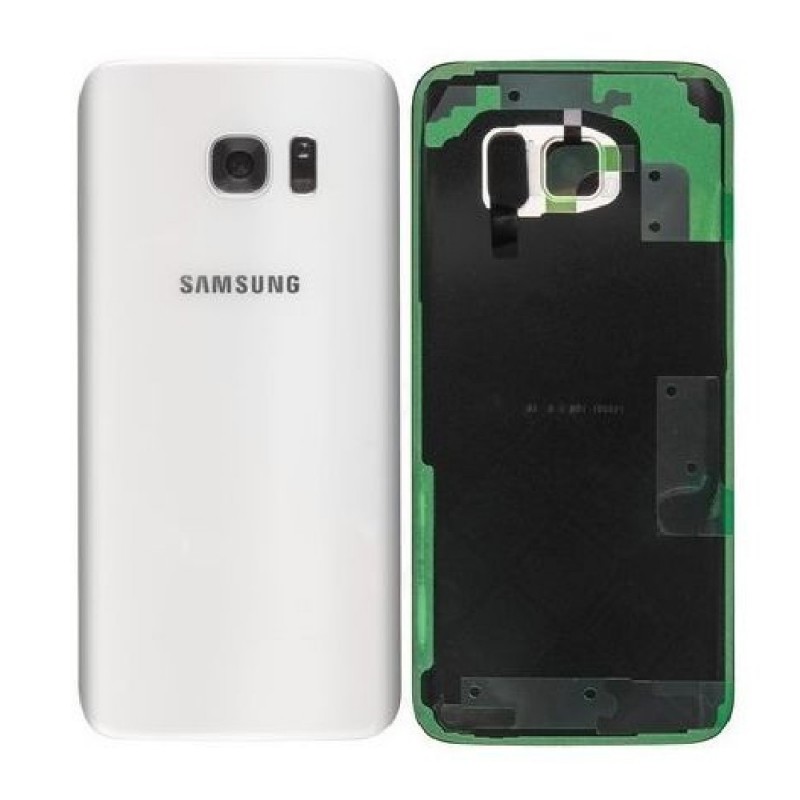 Vitre arrière Samsung Galaxy S7 (G930F) Blanc (Service Pack)