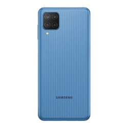 Samsung Vitre arrière Samsung Galaxy M12 (M127F) Bleu (Service Pack)