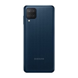Samsung Vitre arrière Samsung Galaxy M12 (M127F) Noir (Service Pack)