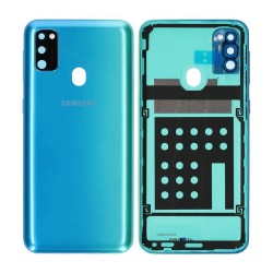 Samsung Vitre arrière Samsung Galaxy M30S (M307F) Bleu (Service Pack)