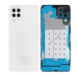 Vitre arrière Samsung Galaxy M32 (M325) Blanc (Service Pack)
