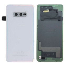 Samsung Vitre arrière Samsung Galaxy S10E (G970F) Argent (Service Pack)