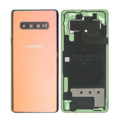 Samsung Vitre arrière Samsung Galaxy S10 Plus (G975F)Jaune (Service Pack)