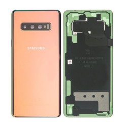 Vitre arrière Samsung Galaxy S10 Plus (G975F)Jaune (Service Pack)