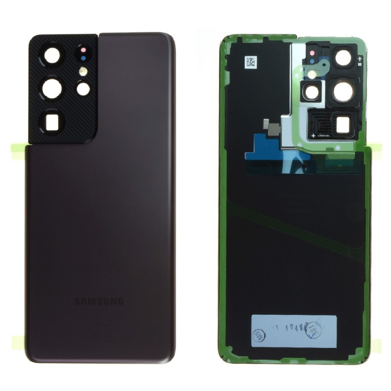 Samsung Vitre arrière Samsung Galaxy S21 Ultra 5G (G998B) Phantom Bronze (Service Pack)