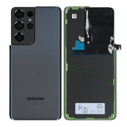 Samsung Vitre arrière Samsung Galaxy S21 Ultra 5G (G998B) Phantom Navy (Service Pack)