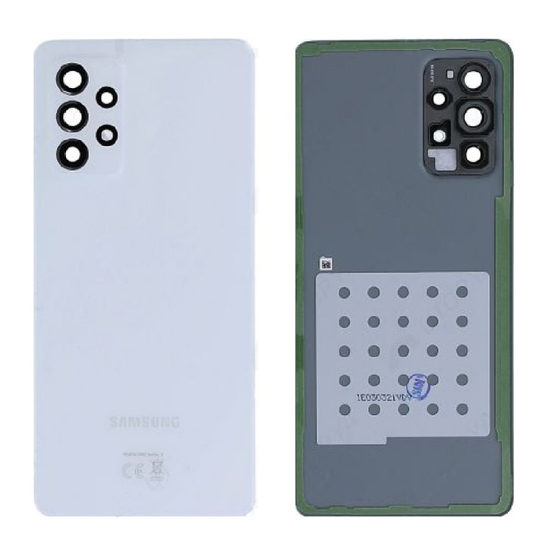 Samsung Vitre arrière Samsung Galaxy A72 (A725F) Blanc (Service Pack) Samsung Vitre arrière Samsung Galaxy A72 (A725F) Blanc (Service Pack)