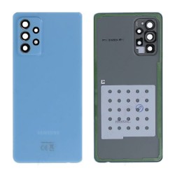 Samsung Vitre arrière Samsung Galaxy A72 (A725F) Bleu (Service Pack)