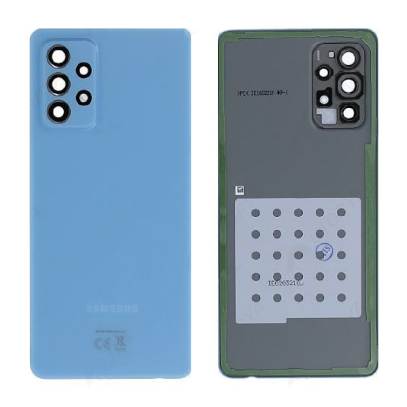 Samsung Vitre arrière Samsung Galaxy A72 (A725F) Bleu (Service Pack) Samsung Vitre arrière Samsung Galaxy A72 (A725F) Bleu (Service Pack)