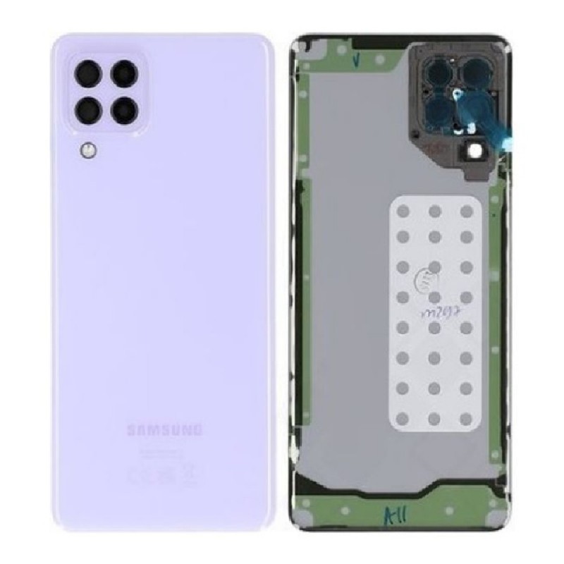 Samsung Vitre arrière Samsung Galaxy A22 (A225F) Violet (Service Pack) Samsung Vitre arrière Samsung Galaxy A22 (A225F) Violet (Service Pack)