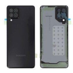 Samsung Vitre arrière Samsung Galaxy A22 (A225F) Noir (Service Pack)