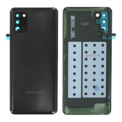 Vitre arrière Samsung Galaxy A31 (A315F) Noir (Service Pack)