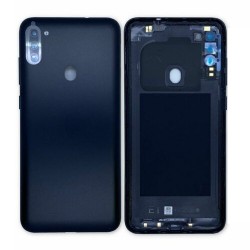 Vitre arrière Samsung Galaxy M11 (M115F) Noir (Service Pack)