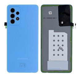 Vitre arrière Samsung Galaxy A52 5G (A526B) Bleu (Service Pack)