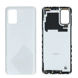 Samsung Vitre arrière Samsung Galaxy A02S (A025G) Blanc (Service Pack)