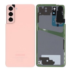 Samsung Vitre arrière Samsung Galaxy S21 5G (G991B) Phantom Rose (Service Pack)
