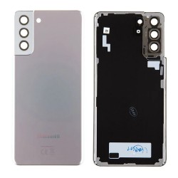 Vitre arrière Samsung Galaxy S21 Plus (G996B) Phantom Argent (Service Pack)