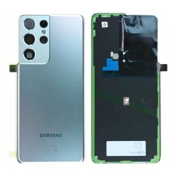 Samsung Vitre arrière Samsung Galaxy S21 Ultra 5G (G998B) Phantom Argent (Service Pack)