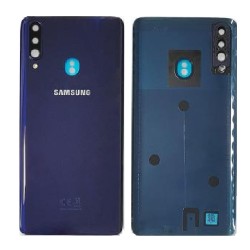 Samsung Vitre arrière Samsung Galaxy A20S (A207F) Bleu (Service Pack)
