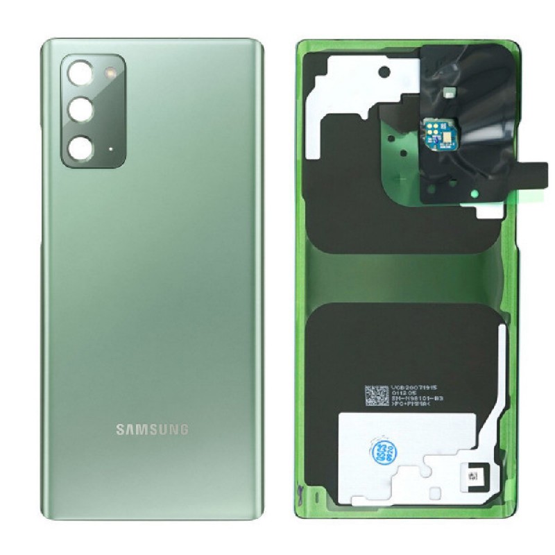Samsung Vitre arrière Samsung Galaxy Note 20 (N980F) Vert (Service Pack) Samsung Vitre arrière Samsung Galaxy Note 20 (N980F) Vert (Service Pack)