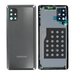 Vitre arrière Samsung Galaxy A51 5G (A516F) Prism Noir (Service Pack)