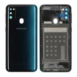 Vitre arrière Samsung Galaxy M30S (M307F) Noir (Service Pack)