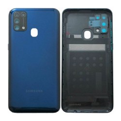 Samsung Vitre arrière Samsung Galaxy M31 (M315F) Prism Bleu (Service Pack)