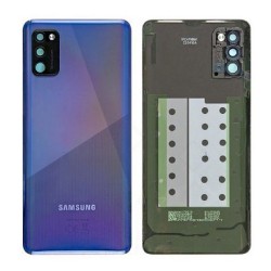 Vitre arrière Samsung Galaxy A41 (A415F) Prism Bleu (Service Pack)