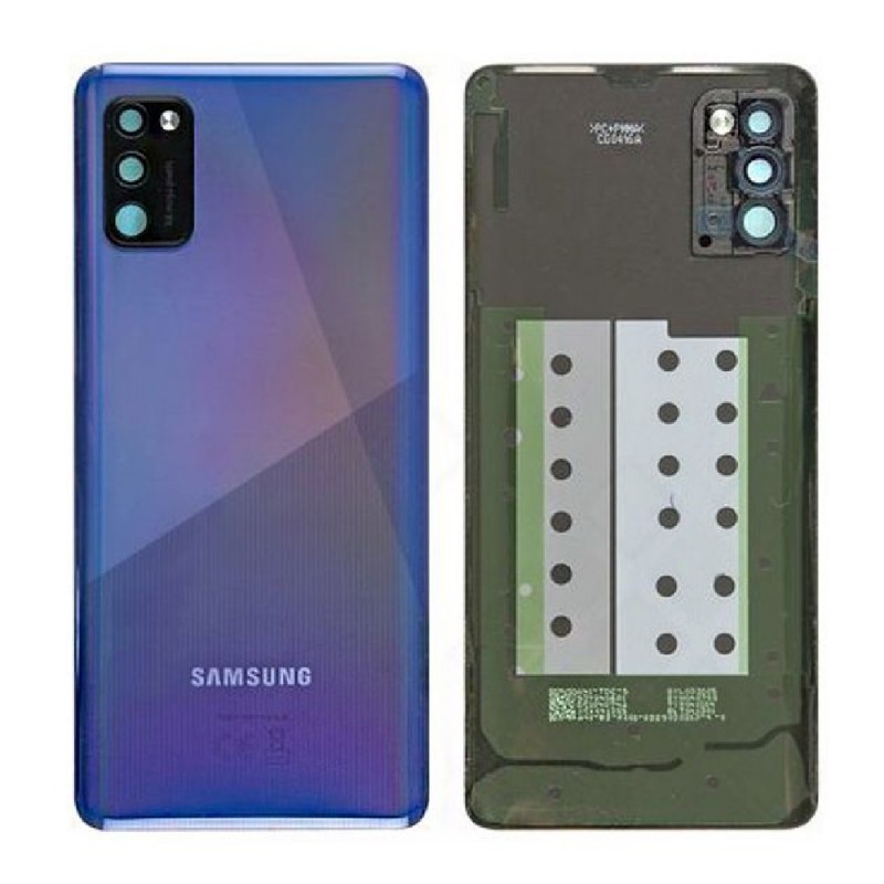 Samsung Vitre arrière Samsung Galaxy A41 (A415F) Prism Bleu (Service Pack) Samsung Vitre arrière Samsung Galaxy A41 (A415F) Prism Bleu (Service Pack)
