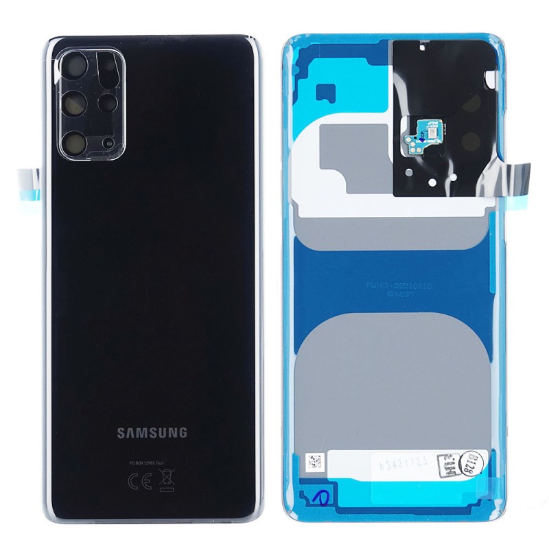 Vitre arrière Samsung Galaxy S20 Plus 4G/5G (G985F/G986B) Noir (Service Pack)