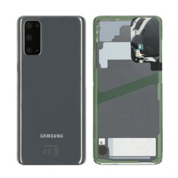 Samsung Vitre arrière Samsung Galaxy S20 4G/5G (G980F/G981B) Gris (Service Pack)