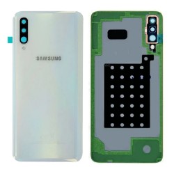 Vitre arrière Samsung Galaxy A30S (A307F) Blanc (Service Pack)